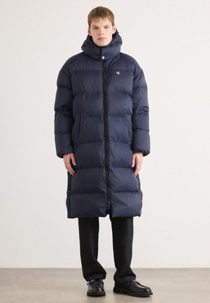 LONG LENGTH HOODED - Wintermantel - dark sapphire
