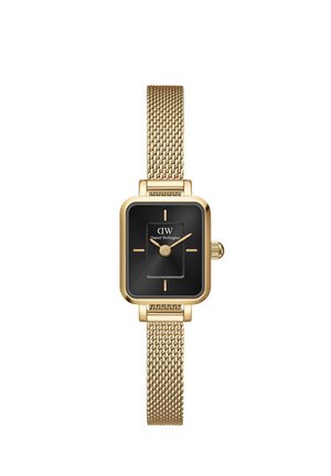 Daniel Wellington QUADRO MINI ONYX - Horloge - gold-coloured