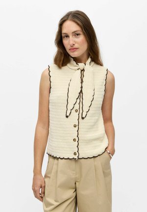 Object TOP KNITTED SCARF - Veste sans manches - birch