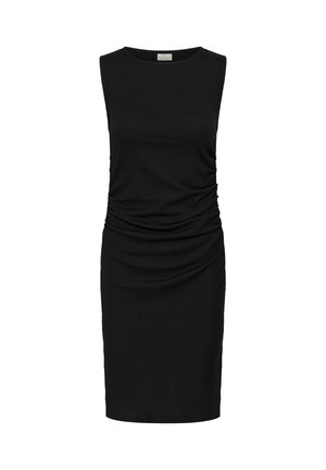 Kaffe, KAKRISTINA SHORT DRESS - Etuikleid - black deep