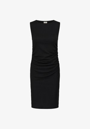 Kaffe, KAKRISTINA SHORT DRESS - Etuikleid - black deep