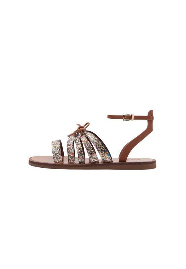 DEME - Ankle cuff sandals - licht pastelpaars