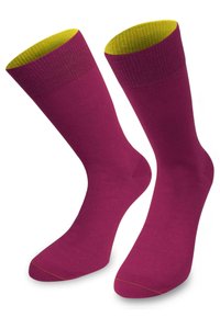 Unausgewählt, magenta/gelb