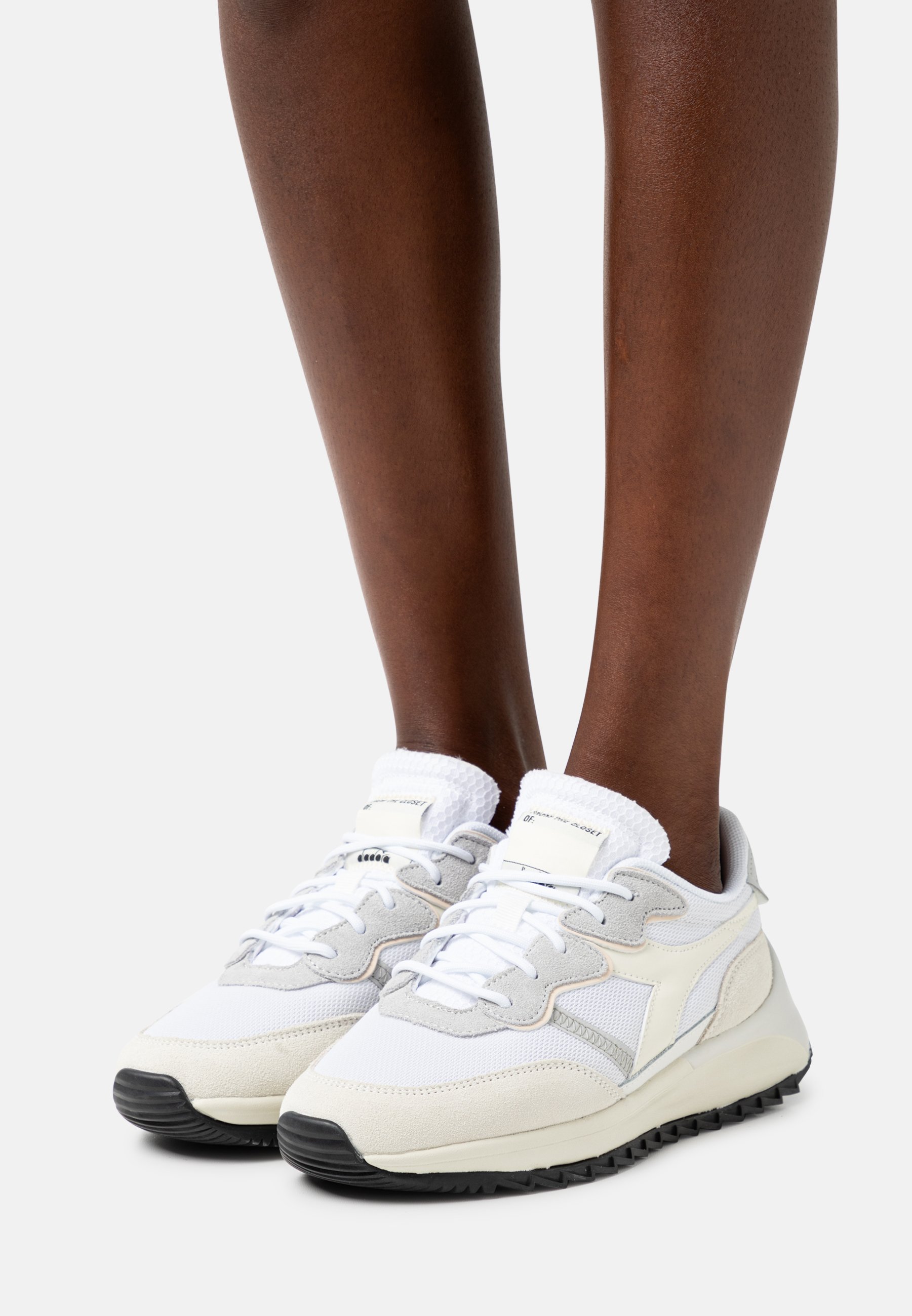 diadora white trainers