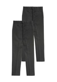 Marks & Spencer 2PK SKINNY LEG SCHOOL - Chino kalhoty - grey