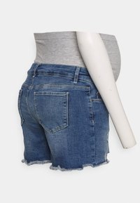 MAMALICIOUS Jeansshorts - light-blue denim