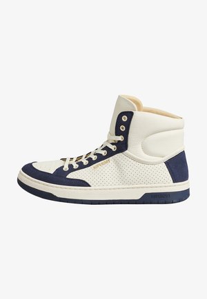 Sneakers hoog - off white navy