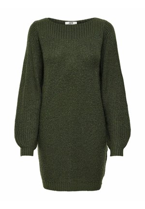 Etui-jurk - dark green