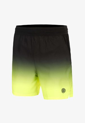 BIDI BADU, SHORTS NIGHT FLASH SHORTS M - Korte broeken - gradiant safety yellow black