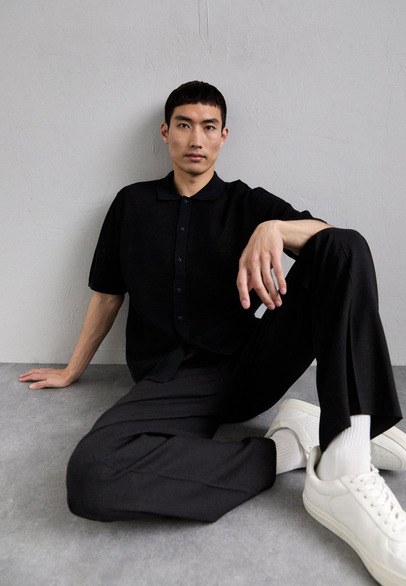 rag & bone PAYTON BUTTON UP - Button down-skjorte - black