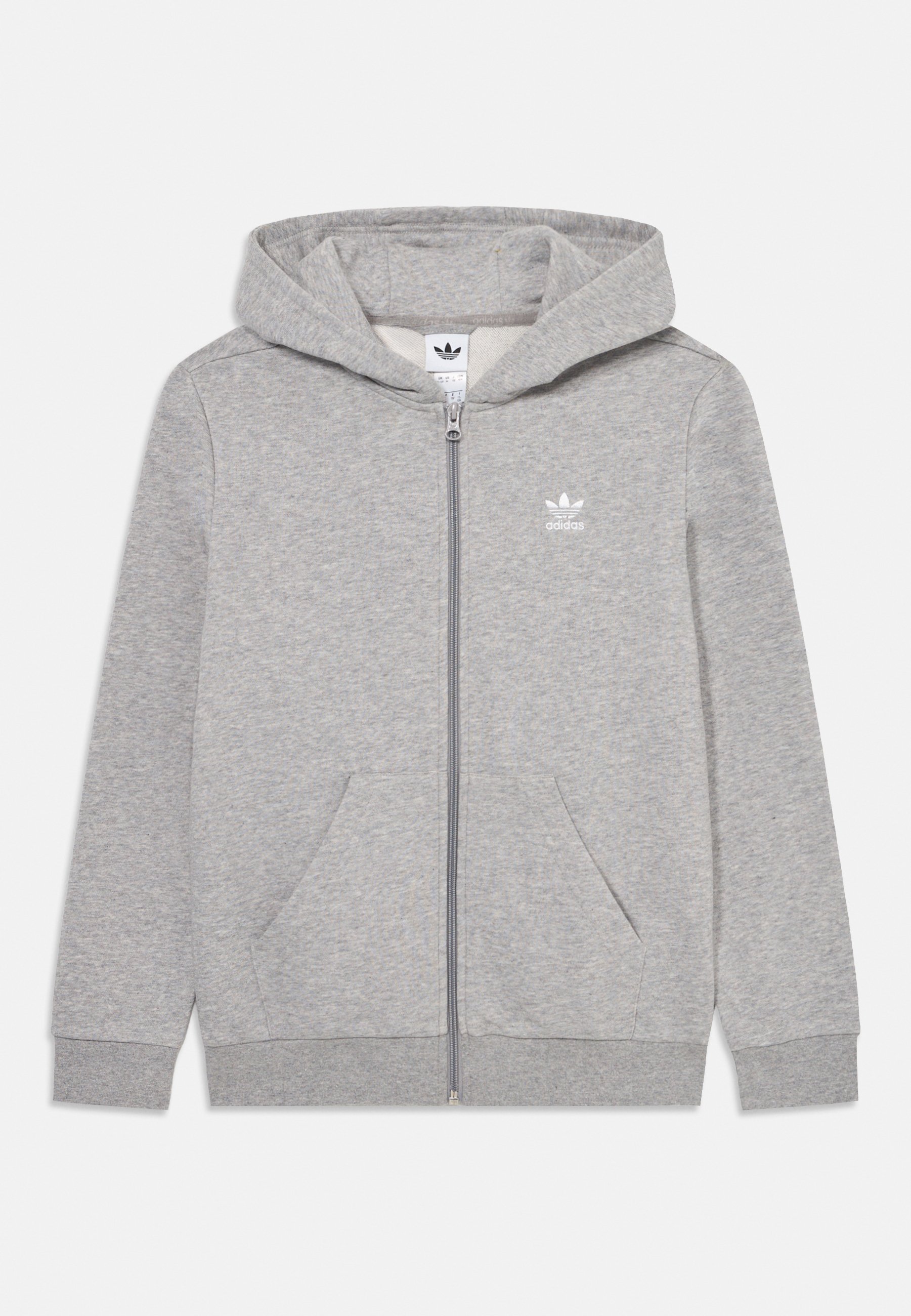 adidas Originals FULL ZIP HOODIE UNISEX Hoodie medium grey