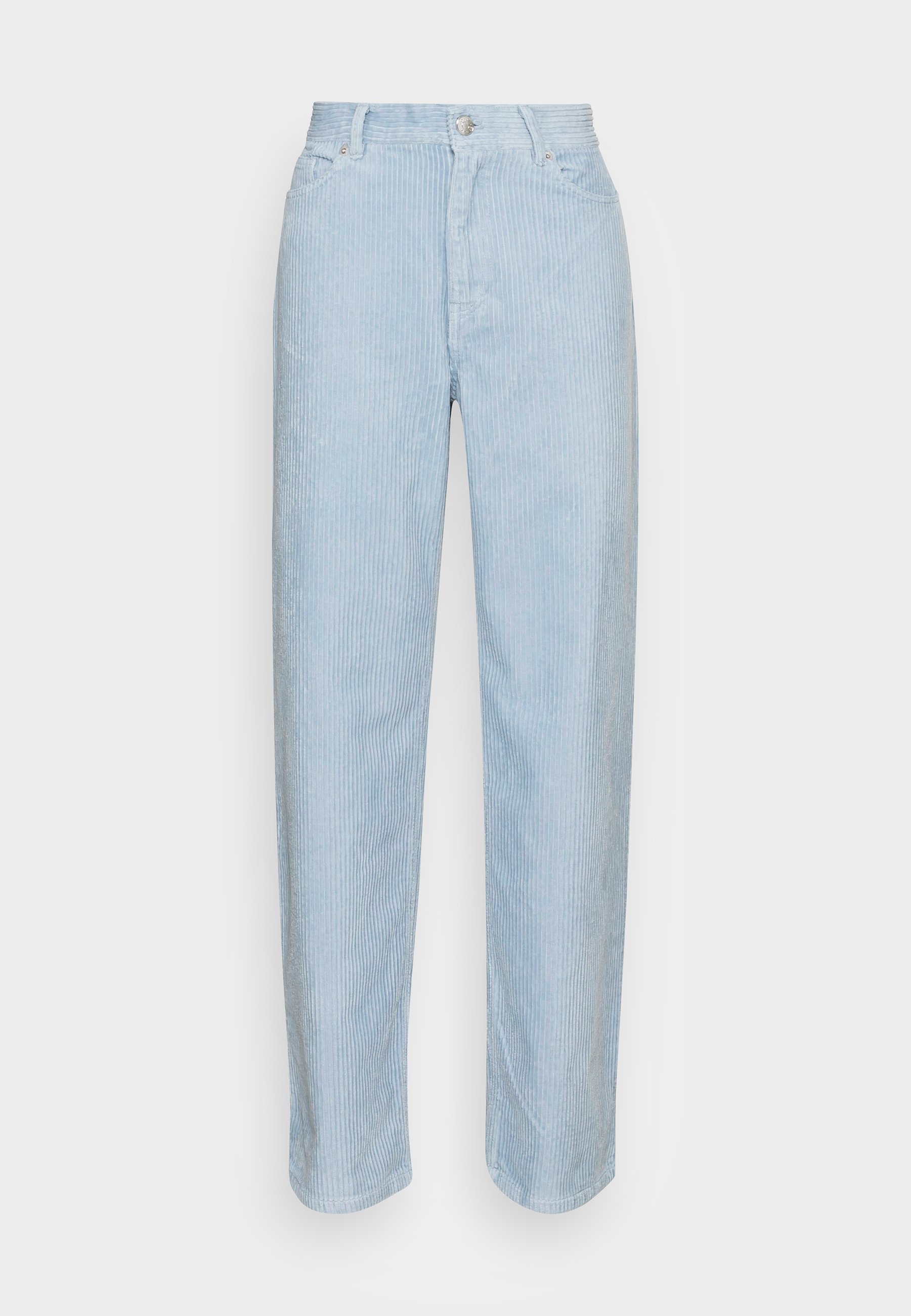 Monki BEA TROUSERS - Trousers - blue 