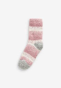 Next COSY 4 PACK - Nogavice - pink grey
