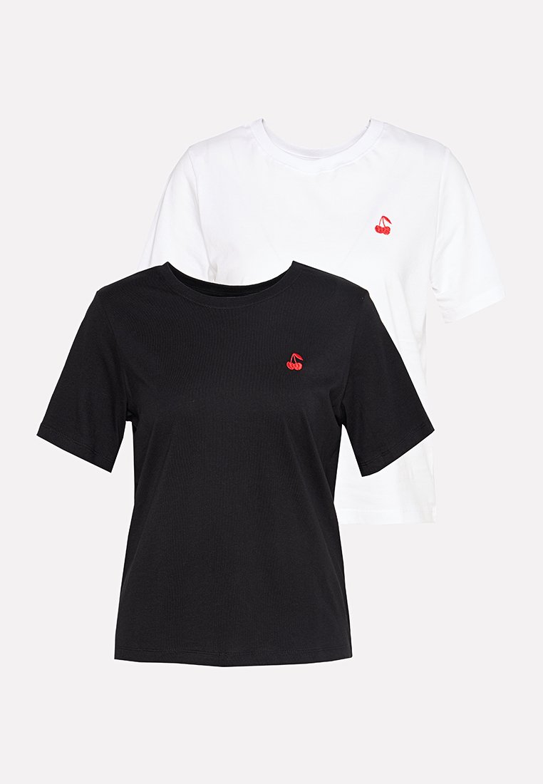 JDY T-shirt basic rood