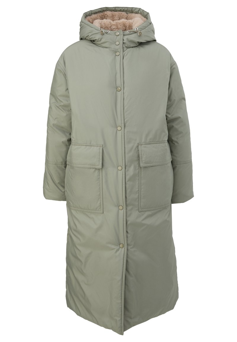 s.Oliver Wintermantel donkergroen s.Oliver Wintermantel donkergroen