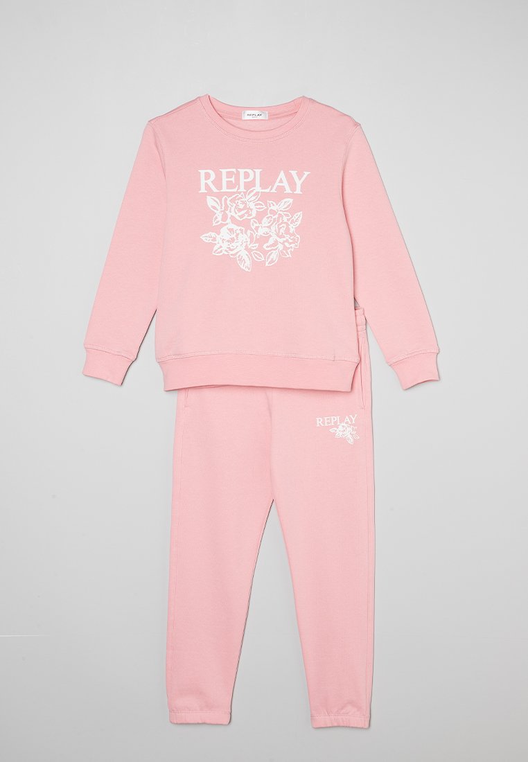 Replay Sweater donkerroze