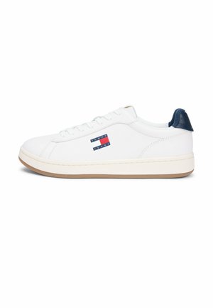 ARCHIVE COURT EMBOSSED - Baskets basses - ecru dark night navy