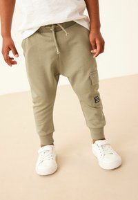 Next SUPER UTILITY - Pantalones cargo - khaki green