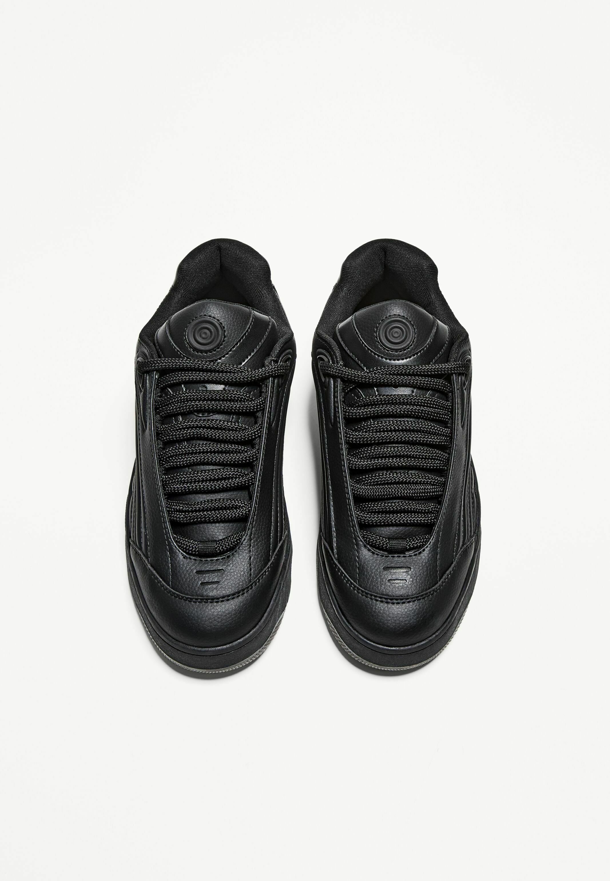 Bershka TECHNO - Trainers - black - Zalando
