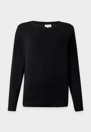 ONLY Carmakoma, CARRILEY O NECK - T-shirt à manches longues - black