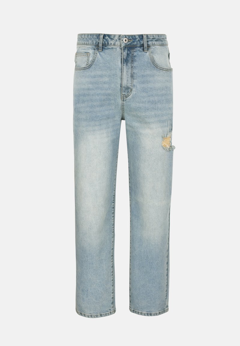 Pier One Relaxed fit jeans lichtblauw denim