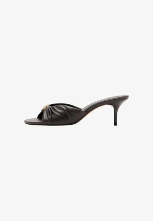 Mango, ADULT - Mules de tacón - dark brown