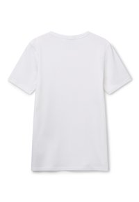 United Colors of Benetton WITH GLITTER PRINT LOGO - Triko s potiskem - white