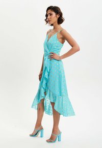 Liquorish MIDI  - Day dress - blue