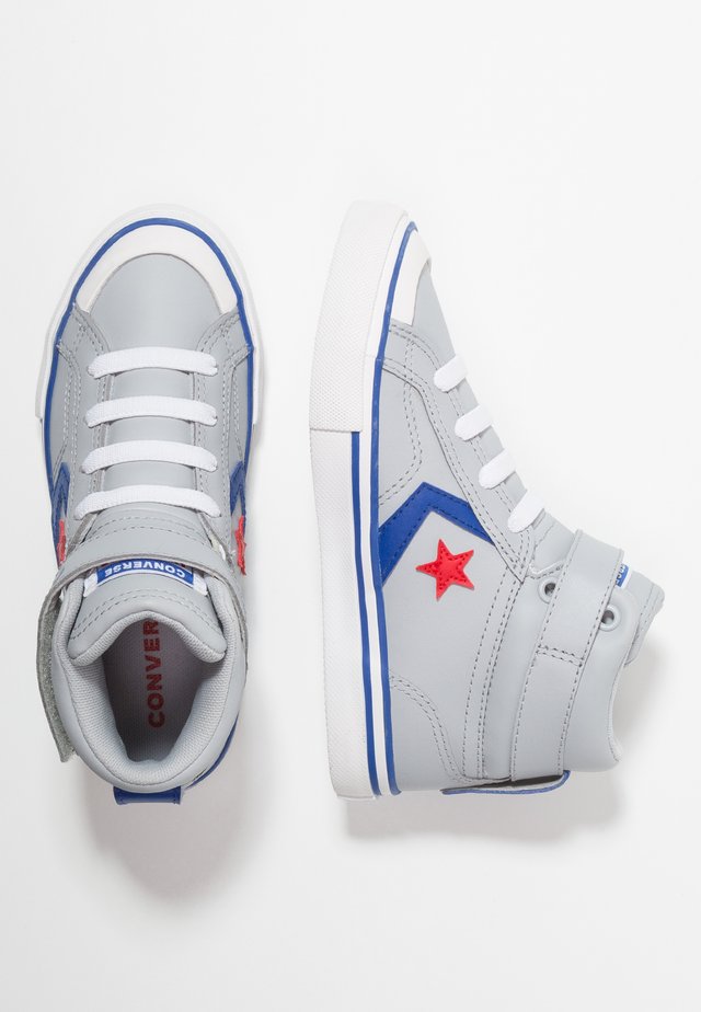 PRO BLAZE STRAP - Sneaker high - wolf grey/blue/enamel red