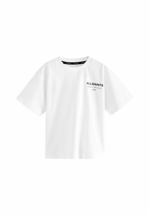 REGULAR FIT - CREW - T-shirt med print - white stud