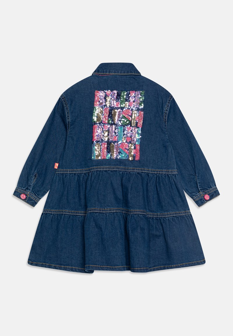 white christmas dresses Billieblush - Denim Dress - Denim Blue - Girl main image 0