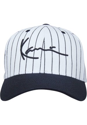 UNISEX-233-003-1 SIGNATURE ZICZAC PINSTRIPE - Gorra - offwhite black