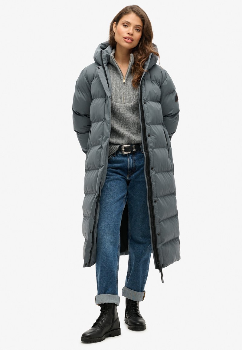 Superdry & Co PUFFER  - Vinterfrakke - ebony