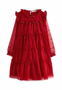 Laura Ashley SEQUIN - REGULAR FIT - Koktailové šaty/večierkové šaty - red