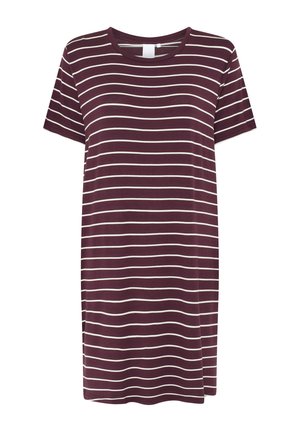 CCDK, NICOLE S/S DRESS - Νυχτικό - fudge stripe