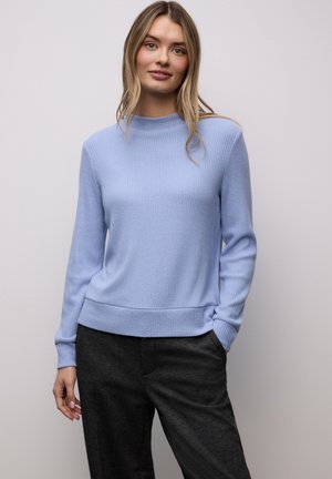 SOFTES - Stickad tröja - blau