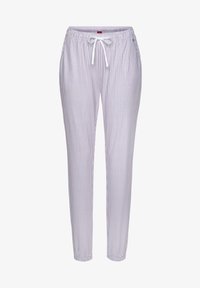 Ausgewählt, bordeaux-gestreift