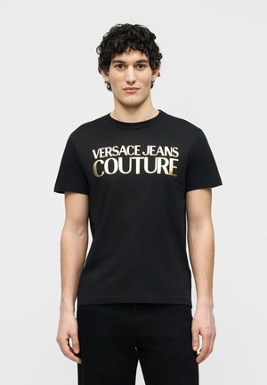 Tričko s potlačou - black/gold-coloured