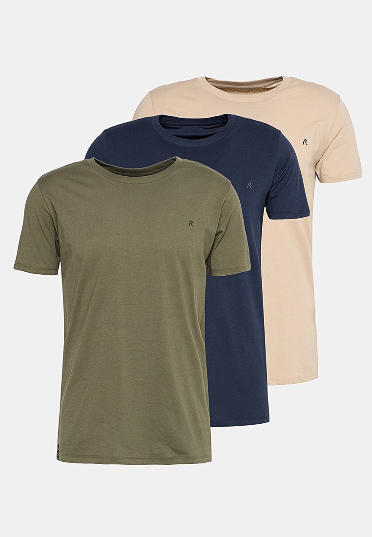 Replay T-shirt basic meerkleurig