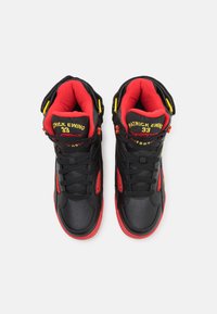 Patrick Ewing ECLIPSE VINTAGE CATALOG UNISEX - Baskets montantes - black/fiery red/viriant yellow