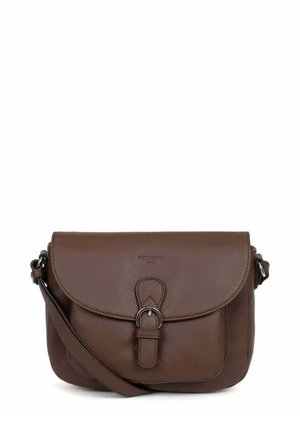 Schoudertas - marron cognac