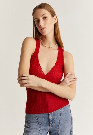 WRINKLE  - Bluse - red