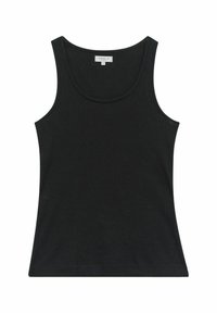 SAFIRA RIBBED - Top - black