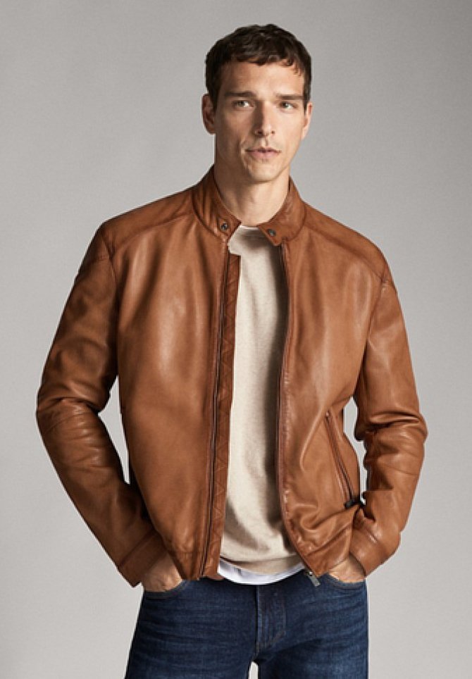 Massimo Dutti Leather Jacket Brown Zalando De - Massimo Dutti Leather Jacket Brown Massimo Dutti Leather Jacket Brown Zalando De - Massimo Dutti Leather Jacket Brown
