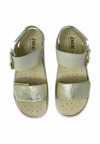 Enval Soft Sandali con zeppa - gold-coloured