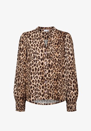 Nümph, NULORENA SHIRT - Blúzka so zapínaním na gombíky - tigers eye