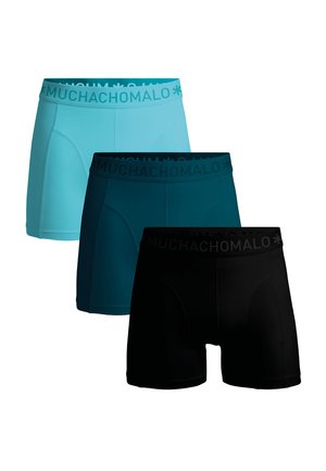 3-PACK - Krátke boxerky - blue green blue