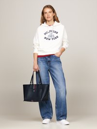 Tommy Hilfiger DISTINCT TOTE - Tote bag - space blue
