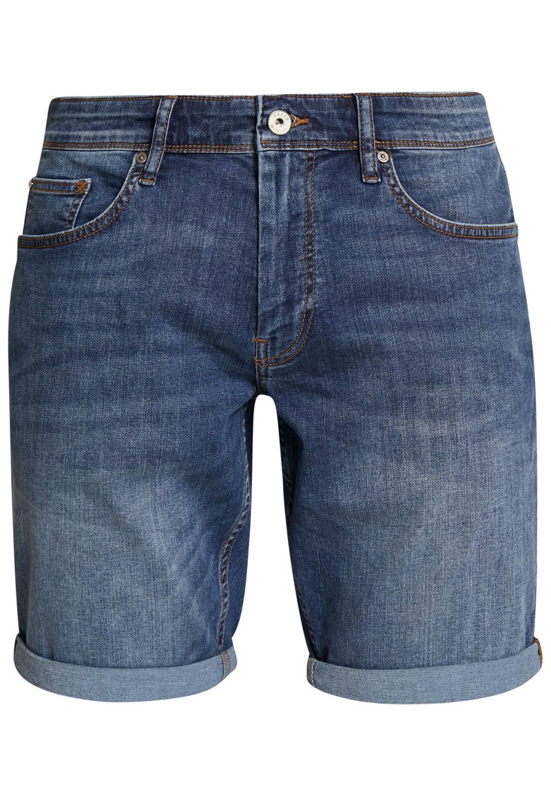 Celio Jeansshort donkerblauw