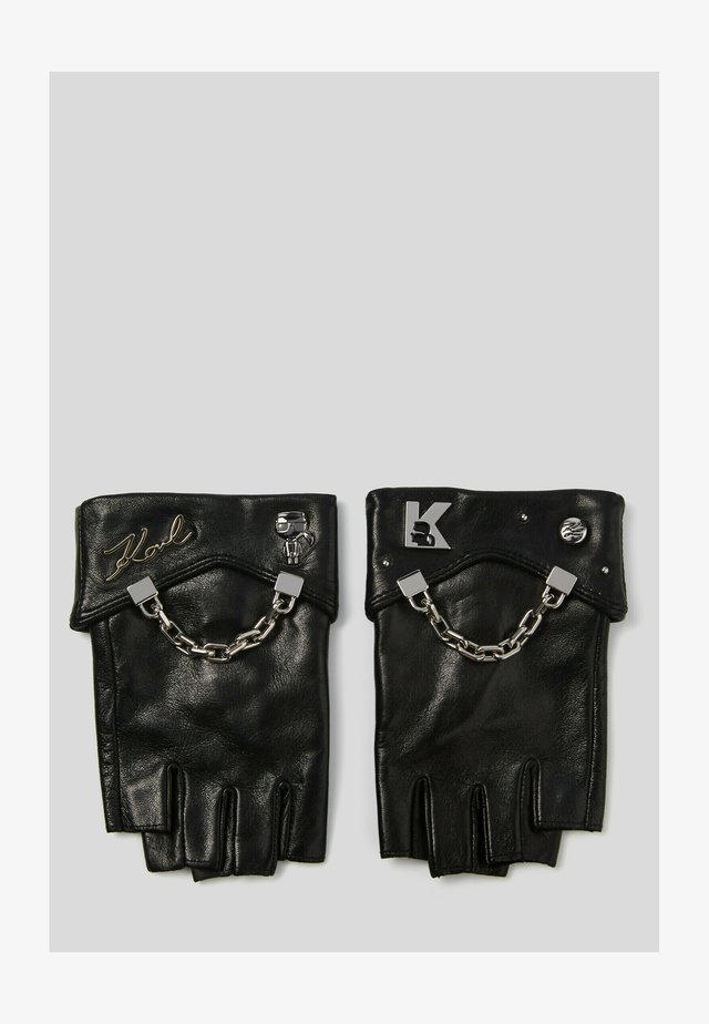 Kurzfingerhandschuh - black